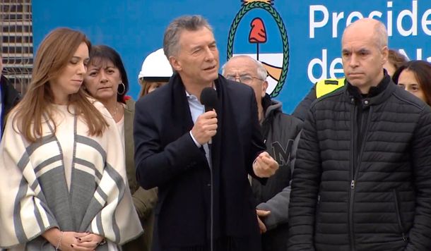 Macri habló de ola de frío polar, pero para destacar la app Cuándo SUBO