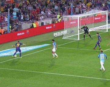 Barcelona ganó pero con polémica: mirá el primer gol ante el Málaga