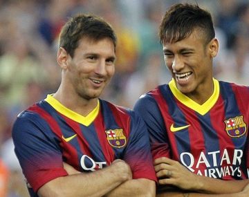 Lionel Messi le deseó a Neymar una pronta recuperación