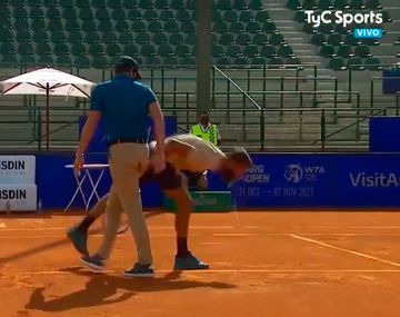 Vergüenza en el Argentina Open: un tenista protestó