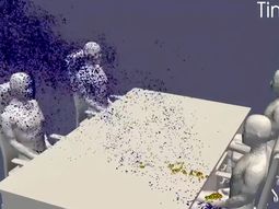 Una supercomputadora muestra cómo influye la humedad en la propagación del coronavirus