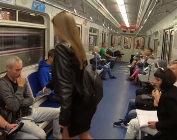 ¡Lavandina en la entrepierna! La insólita acción feminista contra los hombres en el subte