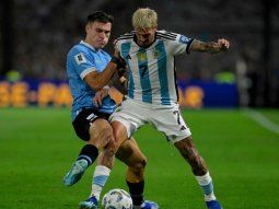 Manuel Ugarte calentó la previa del clásico entre Uruguay y Argentina: qué dijo