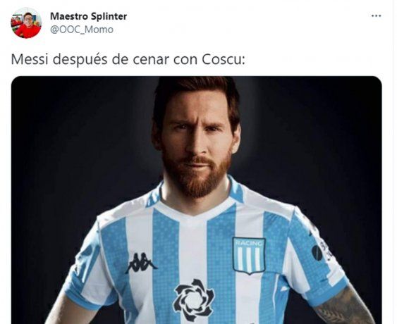 Los memes por Coscu en la cena de Ibai, Agüero y Messi