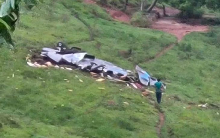 Tragedia en Brasil: un avión se partió en el aire y hay 7 muertos