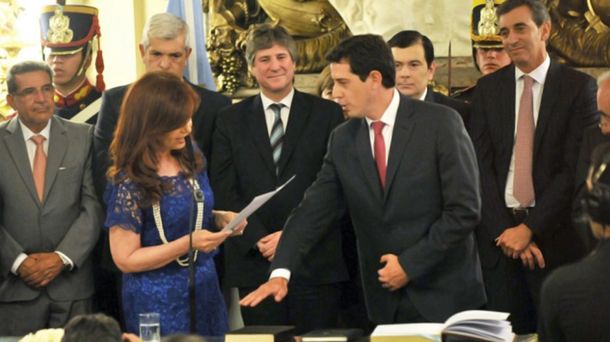 Cristina Kirchner recibe a De Pedro, Kicillof  y Randazzo en Olivos