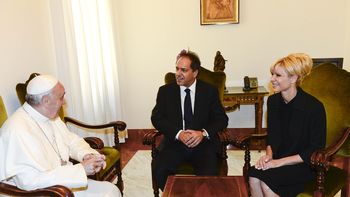 el papa y scioli evitaron hablar de la situacion politica del pais el papa y scioli evitaron hablar de la situacion politica del pais