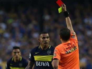Delfino será árbitro ante Boca tras expulsar a Tevez
