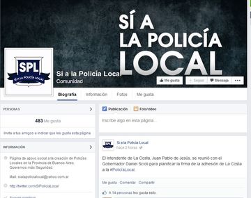 Vecinos reclaman en redes sociales la adhesión de sus intendentes a la Policía Local