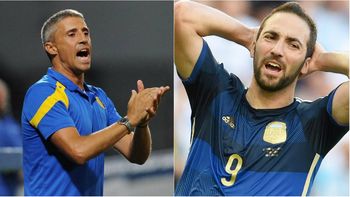 Hernán Crespo defendió a Gonzalo Higuaín Hernán Crespo defendió a Gonzalo Higuaín