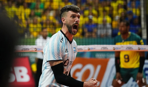 Vóley: Argentina venció a Brasil y se coronó campeón del Sudamericano 2023