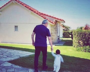 Emotivo: Alberto Fernández festejó el primer año de su hijo Francisco