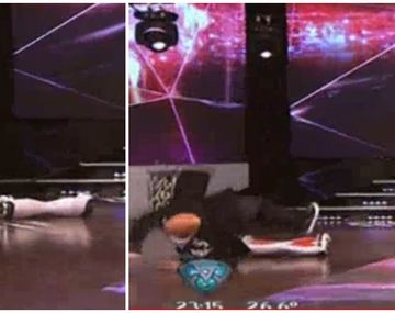 El blooper de Navarrete en ShowMatch