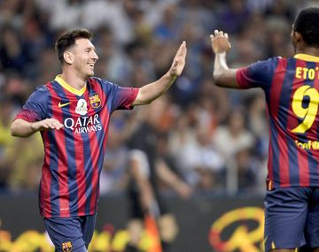 El primer gol de Messi después de la Copa del Mundo