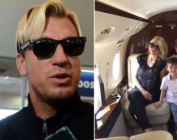 Mi hijo me llamó para que lo vaya a buscar pero Icardi cortó el teléfono