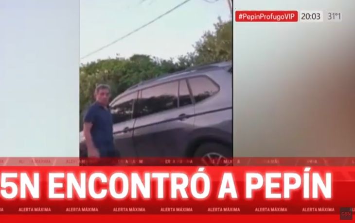 C5N encontró a Pepín en Punta del Este