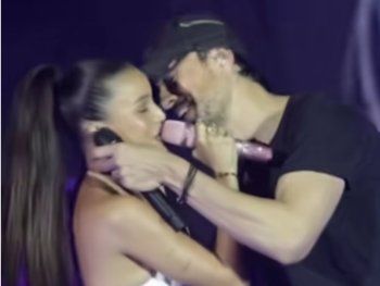 Repercusiones en redes sociales por el inesperado acercamiento ente Emilia y Enrique Iglesias