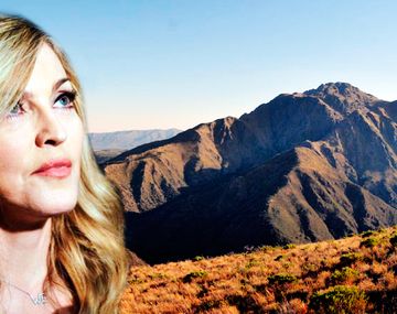 Madonna alquiló el Uritorco por un día por medio millón de dólares