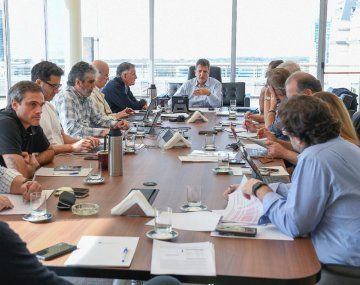 Reunión de trabajo de Massa tras mal dato de la inflación de abril