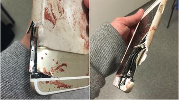 El iPhone que le salvó la vida a la mujer galesa El iPhone que le salvó la vida a la mujer galesa