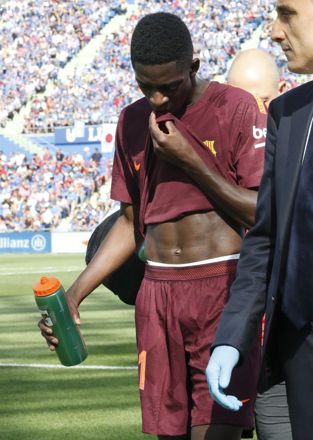 El jugador salió lesionado el último sábado