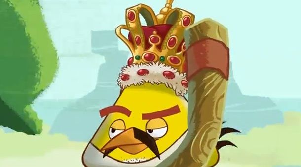 La reencarnación de Freddie Mercury en un Angry Bird