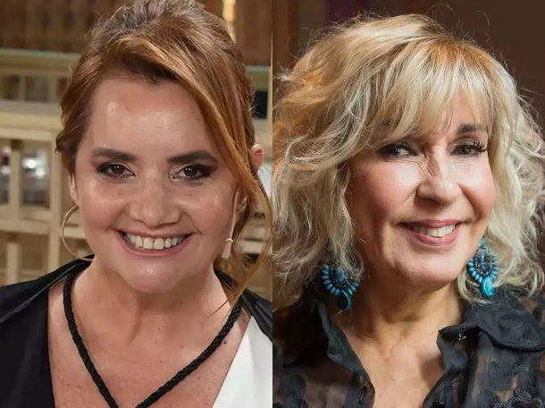 Nancy Pazos y Georgina Barbarossa tuvieron una pelea en Telefe. 