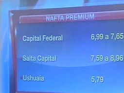 Así queda el precio congelado de la nafta tras la decisión oficial