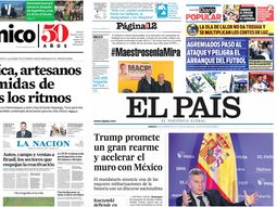 Tapas de diarios del sábado 25 de febrero de 2017