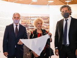 El pañuelo de Abuelas estará en el Consejo de Derechos Humanos de la ONU