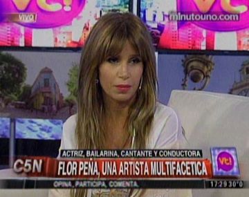 La polémica  comparación de Florencia Peña