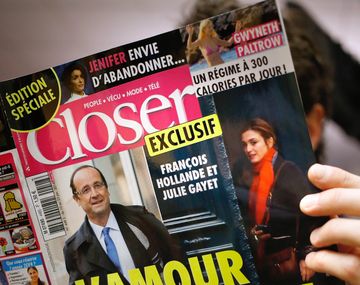 Escándalo en Francia por una amante del presidente Hollande