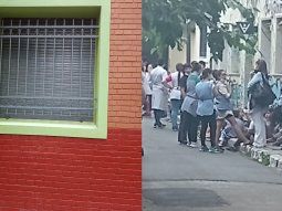 Explosión en una escuela de Palermo