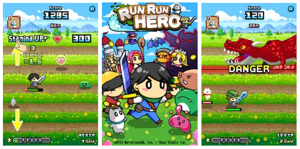 RunRun Hero: LINE lanza un videojuego para celulares