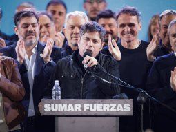 Axel Kicillof y el gran triunfo de Fuerza Patria en las elecciones legislativas bonaerenses.