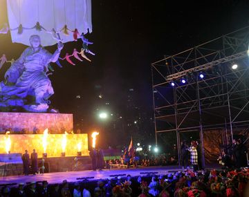 Así fue la inauguración de la escultura
