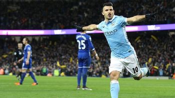 con un gol de agüero, el city vencio al everton y clasifico para la final con un gol de agüero, el city vencio al everton y clasifico para la final