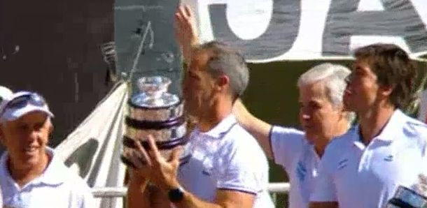 El capitán argentino y Berlocq