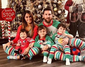 La tierna foto navideña de Lionel Messi que se volvió viral