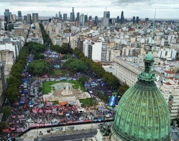 Jubilados y una nueva marcha en las inmediaciones del Congreso.