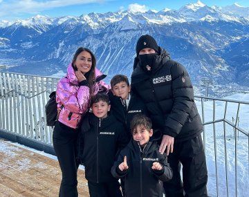 Las vacaciones de Messi y su familia: el detalle que llamó la atención