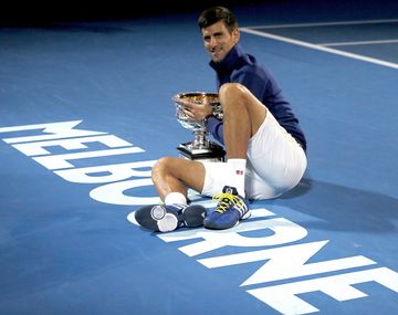 Rey absoluto: Novak Djokovic venció a Murray para coronarse en Australia