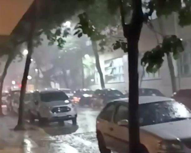 Temporal en Buenos Aires: murió una mujer en Recoleta