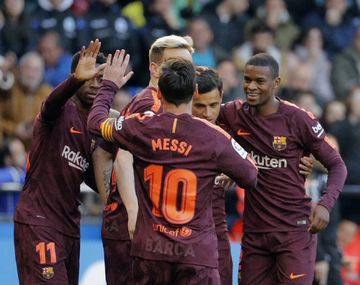 Lionel Messi en Barcelona - Crédito: @LaLiga ‏