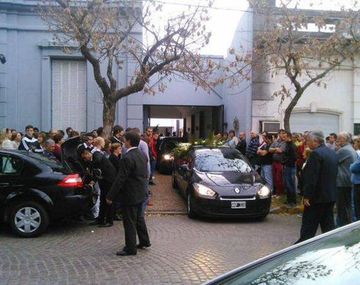 Dolor en el último adiós a Cristian Gómez