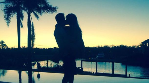 ¿Reconciliación oficial? La romántica foto de Gianinna Maradona y Lucho Strassera