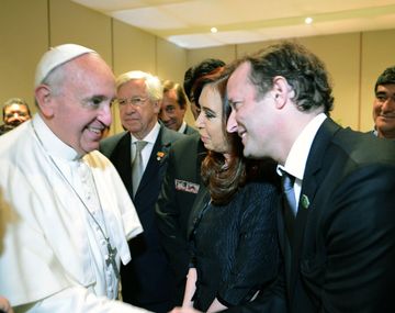 Insaurralde viajó a Brasil con su hijo por una historia personal