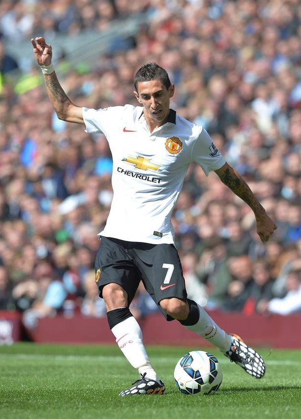 Mirá las mejores imágenes del debut de Ángel Di Maria en la Premier League