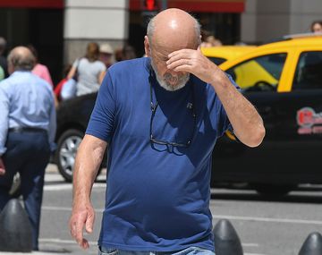 Rige una alerta amarilla por el intenso calor en la Ciudad y el Conurbano