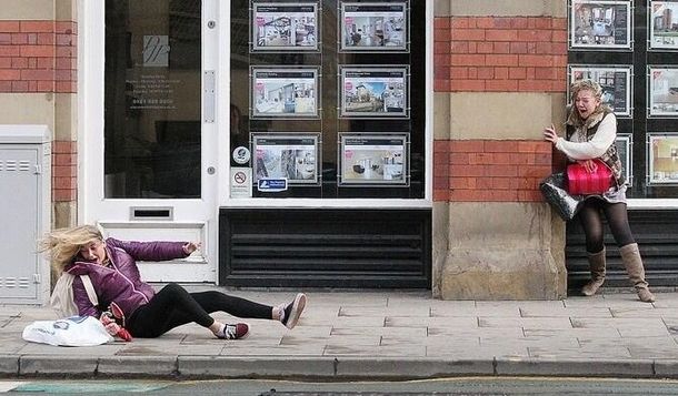 Un fuerte temporal de lluvia y viento afecta al Reino Unido